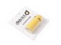 Preview: district peg aluminium yellow gelb verpackt