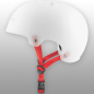 Preview: TSG Evolution Special Make Up Helm Gr. S/M, clear - weiß 3