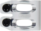 Preview: Lucky DUBL double Stunt Scooter Clamp - polished - poliert 3