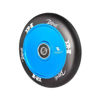 Drone XR-2 Wheel 110mm inkl. Kugellager - blau / PU schwarz black  blue