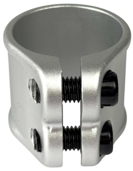 Preview: Union Classic  Double Stunt Scooter Clamp silber 2