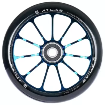 Ethic DTC Atlas Rolle 110mm chrome blue 1