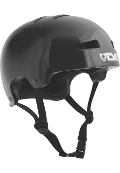 TSG Helm Evolution Youth Kids Solid Colors Gr. XXS/XS - schwarz glänzend injected black 1