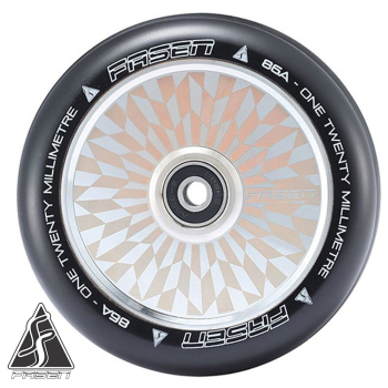 Fasen Wheel 120mm HYPNO - offset chrome