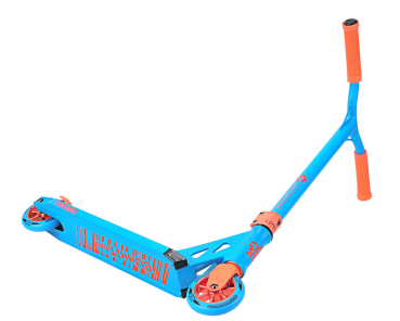 Longway Summit Mini 2K19 Stunt Scooter - blau / orange 3