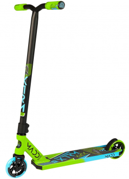 Madd Gear Scooter Kick Extreme - grün - blau