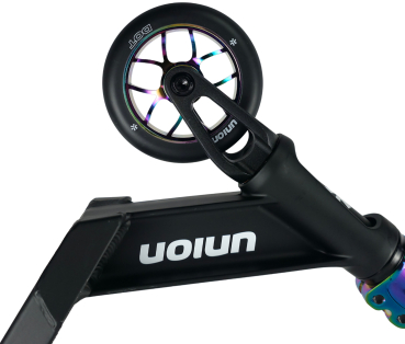 Preview: Union Stunt Scooter Dot M schwarz neochrome 4