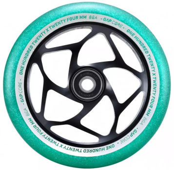Blunt GAP Core Stunt Scooter Wheel 120mm - schwarz/jade 1