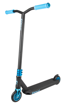 Stunt Scooter Stuntscooter Chilli Pro Scooter - Reaper Wave - black/blue blau 1