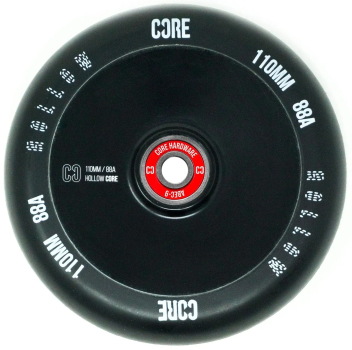 CORE Hollowcore V2 110mm Scooter Rolle - schwarz
