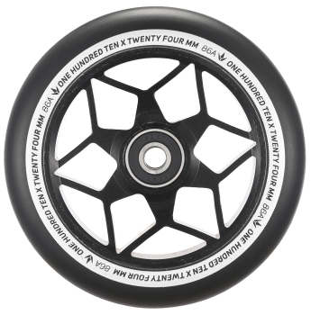 Blunt Diamond Wheel 110mm - schwarz / PU schwarz