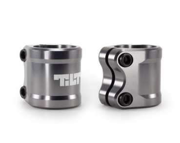 Tilt ARC Double Clamp - silver-silber