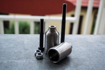 Analog Mark II Scooter Pegs - Edelstahl