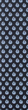 Hella Grip 9" Griptape - Sloth Dot - white