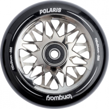Longway Polaris Scooter Wheel 110mm - silber