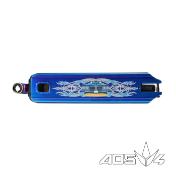 Blunt Deck AOS V4 Signature - Ray Warner - blue chrome 3
