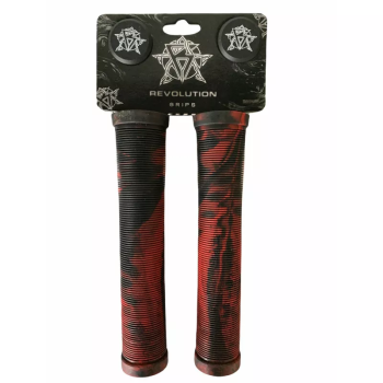 Revolution Grips schwarz/rot 2