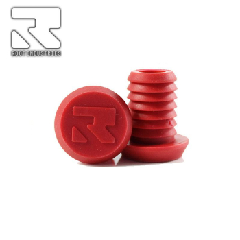 Root Industries Bar Ends für Alu Lenker - rot red