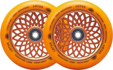 Root Industries Lotus Wheel 110mm - radiant blue - PU schwarz
