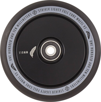 Striker Lighty Full Core V3 Rolle 110mm  - schwarz / PU schwarz