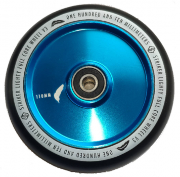 Striker Wheel Lighty Full Core V3 110mm blau