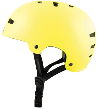 Preview: TSG Helm Evolution Solid Colors Gr. L/XL - satin acid yellow 3