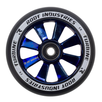 Root Industries Turbine Rolle 110mm - blue ray - PU schwarz