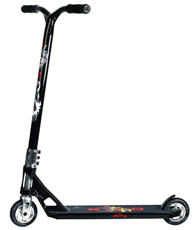 AO complete Scooter Delta 4 schwarz black StuntScooters.de