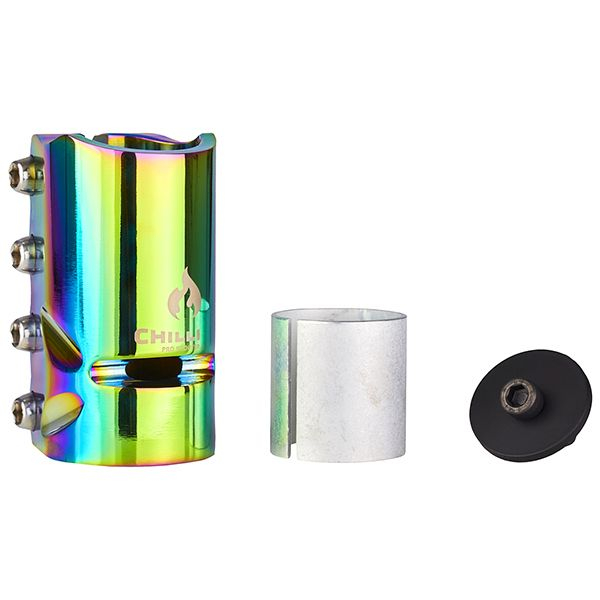Chilli Pro Scooter SCS Clamp oversized - neochrome oilslick 5