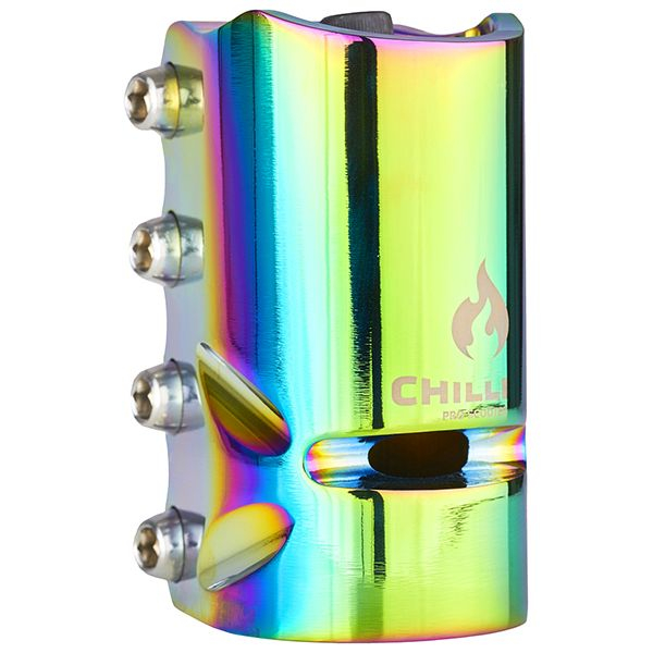Chilli Pro Scooter SCS Clamp oversized - neochrome oilslick 1