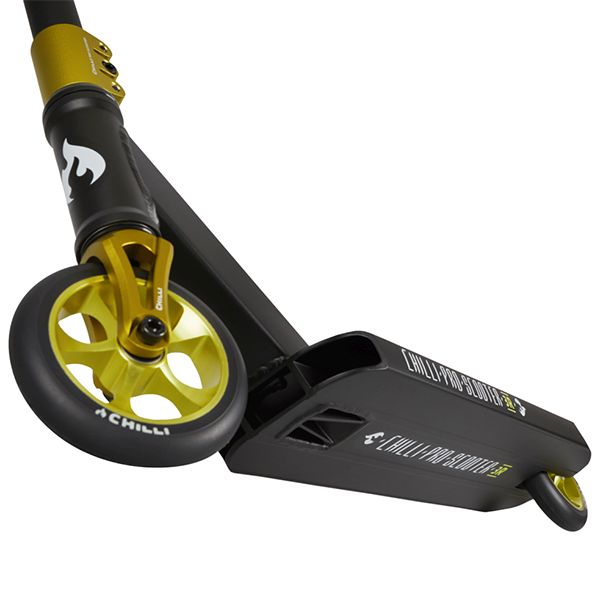 Chilli Pro Scooter - Reaper Reloaded Rebel - schwarz-lime 2