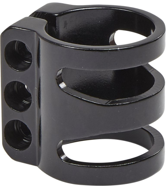 Lucky Tres trible Clamp - black - schwarz
