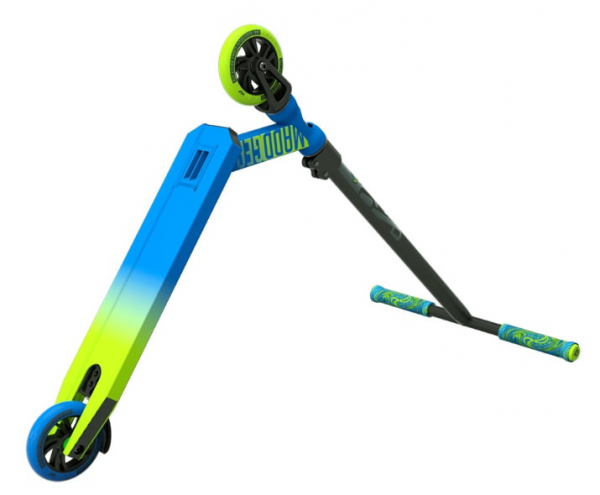 Madd Gear Kick PRO Stunt Scooter - blau - grün 2