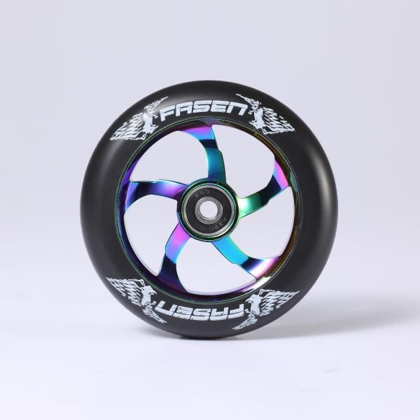 Fasen Raven 110mm Wheel - oil slick / PU black