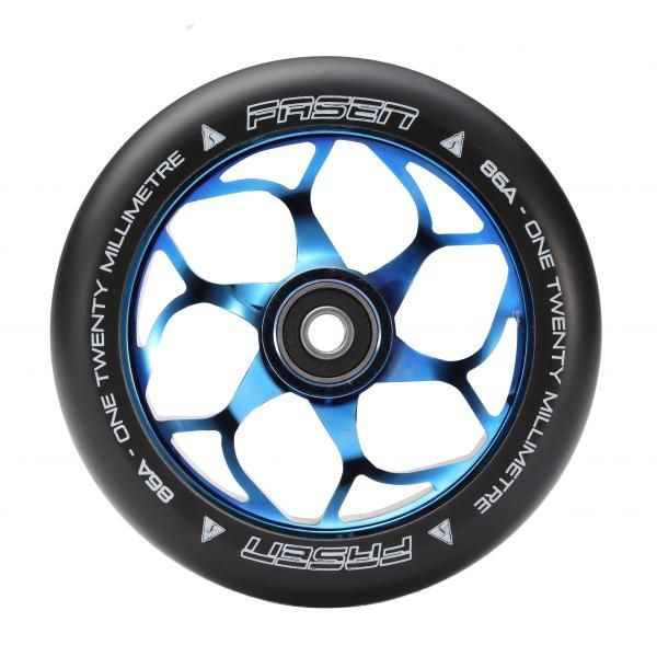 Fasen Wheel 120mm - burn pipe / PU black