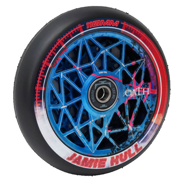 OATH Bermuda 110mm Signature Wheel - Jamie Hull / PU schwarz - 2 Stück 2