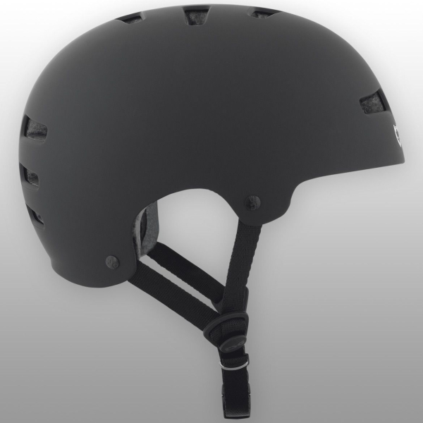 TSG Helm Evolution Youth Kids Solid Colors Gr. XXS/XS - flat black - matt schwarz 2