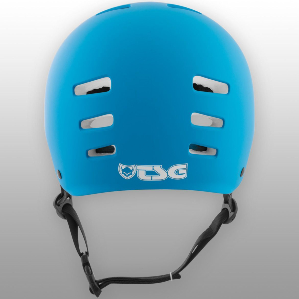 TSG Helm Evolution Youth Kids Solid Colors Gr. XXS/XS - satin dark cyan - matt blau 4