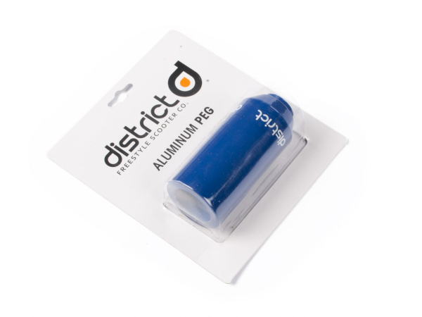 district peg aluminium blue blau verpackt