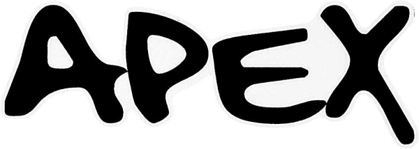 Apex Sticker - black