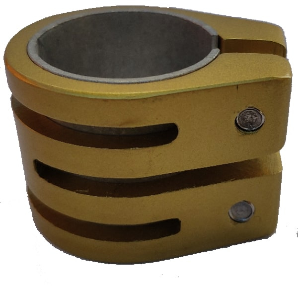 District Clamp 2 Bolt - gold 2