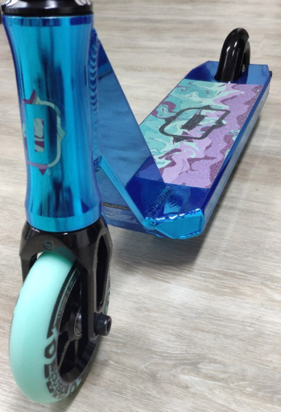 Dominator MINI Team Edition Stunt Scooter - navy chrome 3