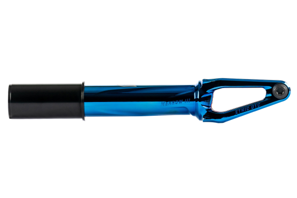 Ethic DTC Fork HIC Merrow V3 blue chrome 2