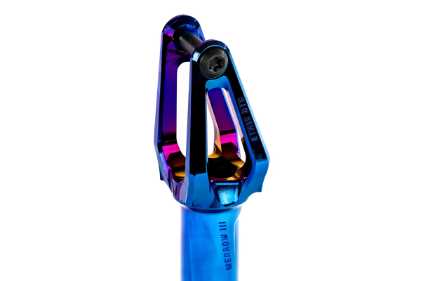 Ethic DTC Fork IHC Merrow V3 chrome blue 4