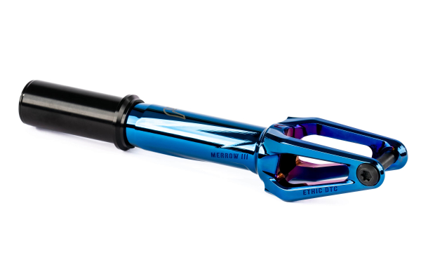 Ethic DTC Fork IHC Merrow V3 chrome blue 1