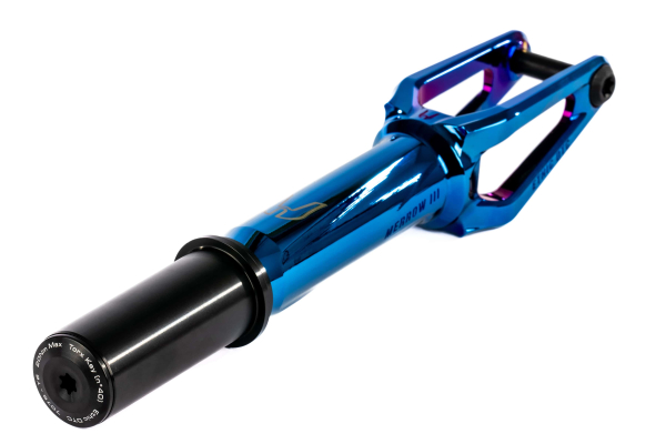 Ethic DTC Fork IHC Merrow V3 chrome blue 3