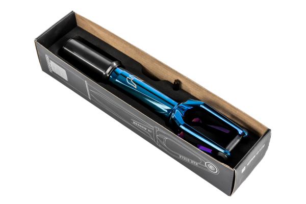 Ethic DTC Fork IHC Merrow V3 chrome blue 5
