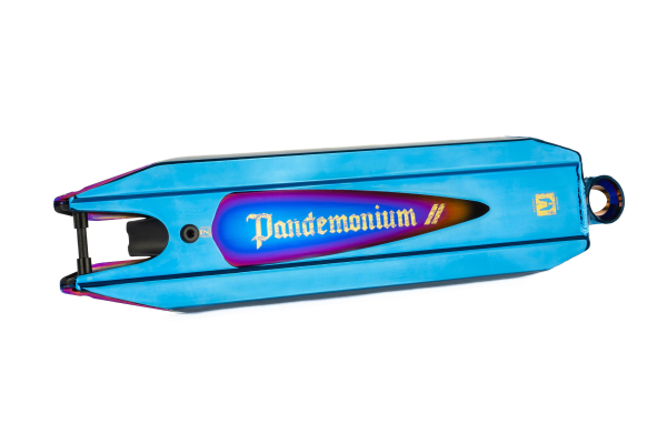 Ethic DTC Deck Pandemonium V2 500mm chrome blue 3