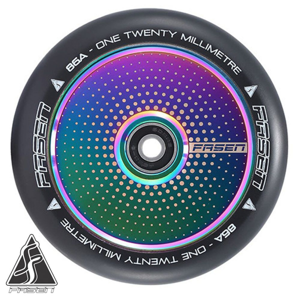 Fasen Wheel 120mm HYPNO - dot oilslick