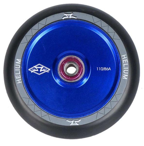 AO Helium Wheel 110mm ABEC 9 - blau blue